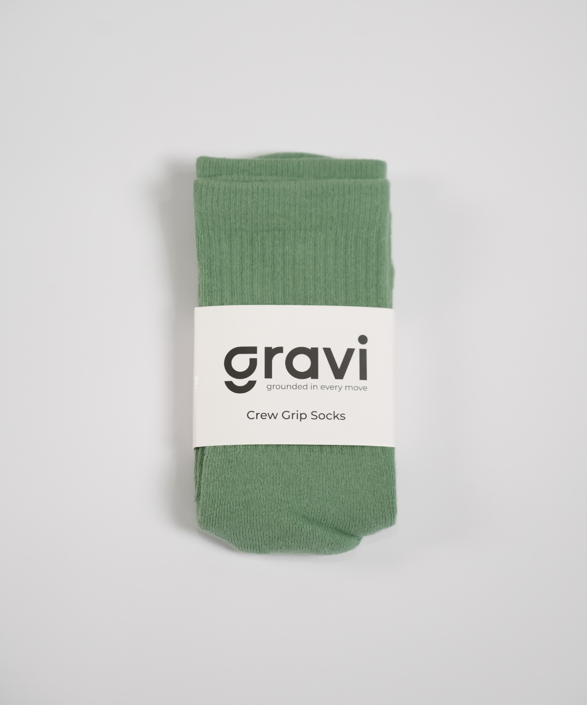 Matcha crew grip socks packaging